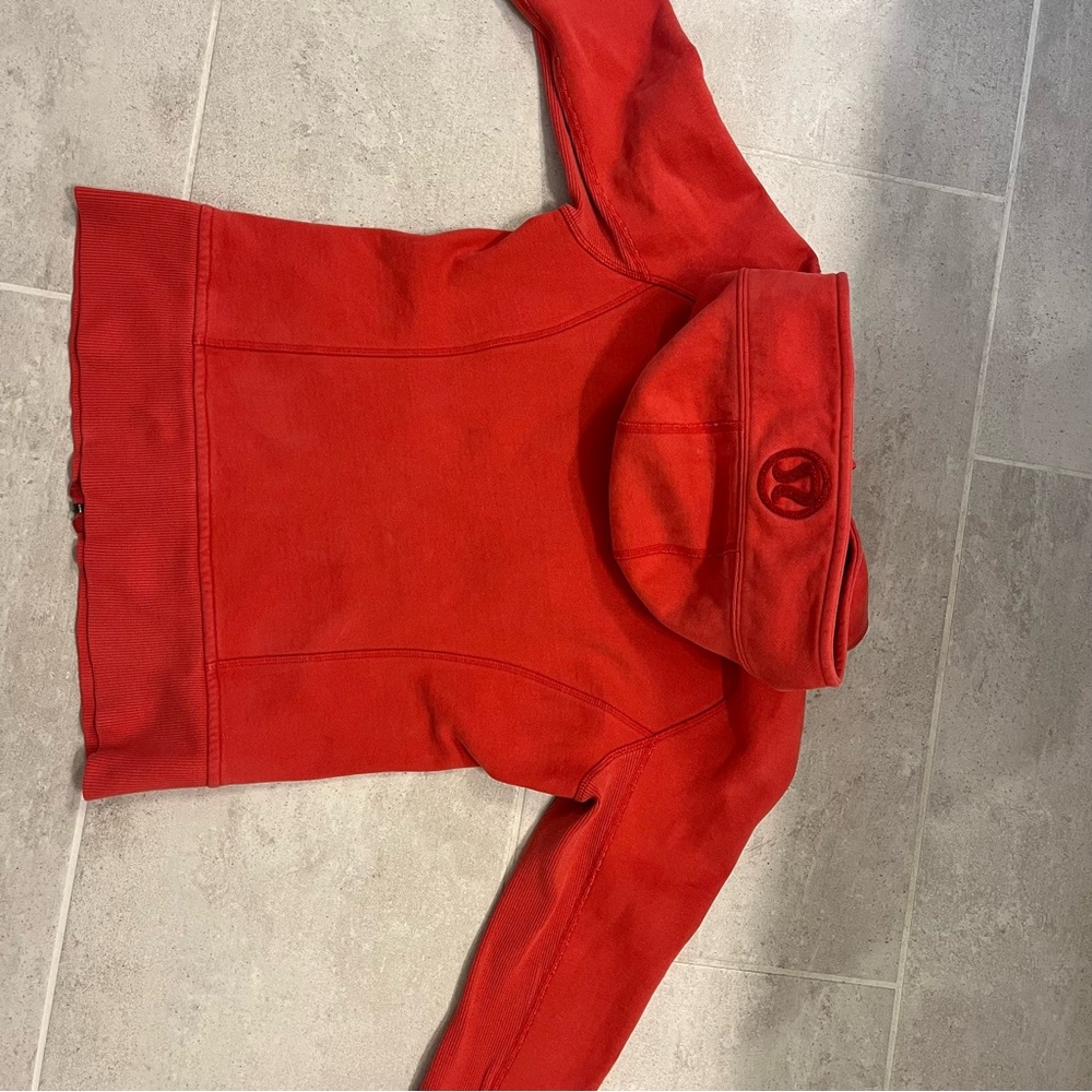 Lululemon - scuba full-zip jacket - red - Picture 11 of 12